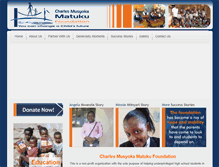 Tablet Screenshot of charlesmusyokamatukufoundation.org